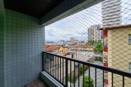 Sacada  de apartamento para alugar com 2 quartos, 92m² em Aviação, Praia Grande