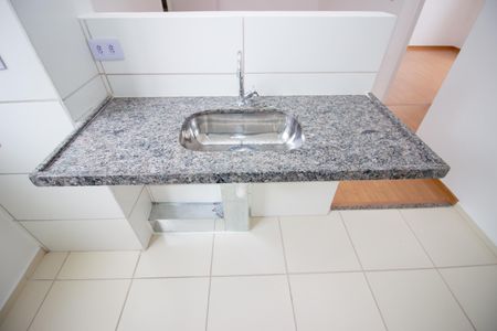 Apartamento para alugar com 42m², 2 quartos e 1 vaga Apartamento para alugar com 42m², 2 quartos e 1 vagaCozinha e Área de Serviço