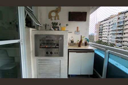 Varanda de apartamento à venda com 3 quartos, 91m² em Recreio dos Bandeirantes, Rio de Janeiro