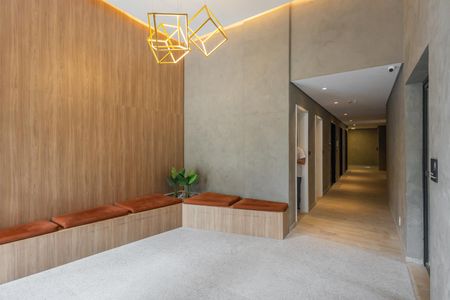 Apartamento para alugar com 32m², 1 quarto e sem vaga Apartamento para alugar com 32m², 1 quarto e sem vagaHall social