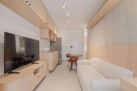 Sala de apartamento para alugar com 1 quarto, 29m² em Pinheiros, São Paulo