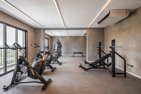 Apartamento para alugar com 32m², 1 quarto e sem vaga Apartamento para alugar com 32m², 1 quarto e sem vagaAcademia