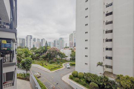 Vista da Sala de apartamento para alugar com 1 quarto, 29m² em Pinheiros, São Paulo