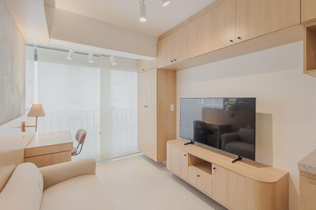 Sala de apartamento para alugar com 1 quarto, 29m² em Pinheiros, São Paulo