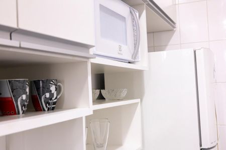 Apartamento para alugar com 60m², 2 quartos e 1 vagaDetalhe da cozinha