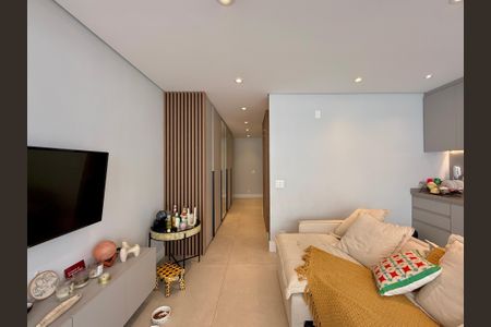 Sala de apartamento para alugar com 1 quarto, 47m² em Campo Belo, São Paulo