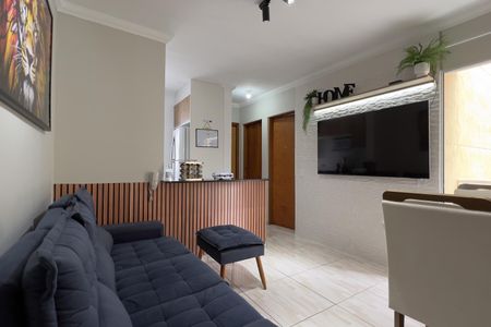 Sala de apartamento para alugar com 2 quartos, 42m² em Jardim do Triunfo, Guarulhos