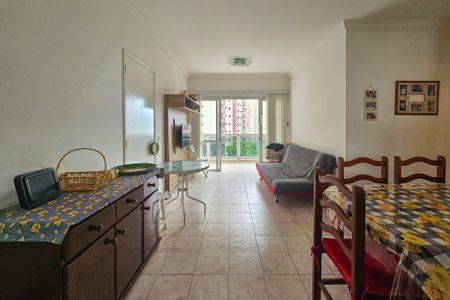 Sala de apartamento para alugar com 3 quartos, 91m² em Vila Alzira, Guarujá