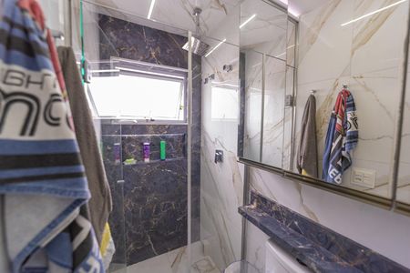 Casa de condomínio à venda com 122m², 2 quartos e 2 vagas Casa de condomínio à venda com 122m², 2 quartos e 2 vagasBanheiro do Quarto 2