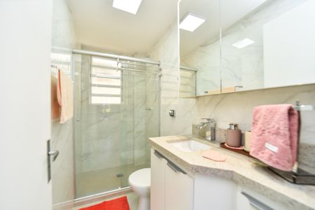 Banheiro de apartamento para alugar com 1 quarto, 40m² em Vila Ipiranga, Porto Alegre