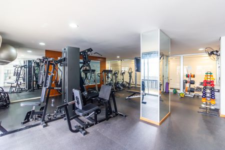 Apartamento para alugar com 63m², 2 quartos e 1 vaga Apartamento para alugar com 63m², 2 quartos e 1 vagaÁrea comum - Academia