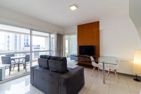 Sala de apartamento para alugar com 2 quartos, 63m² em Pinheiros, São Paulo