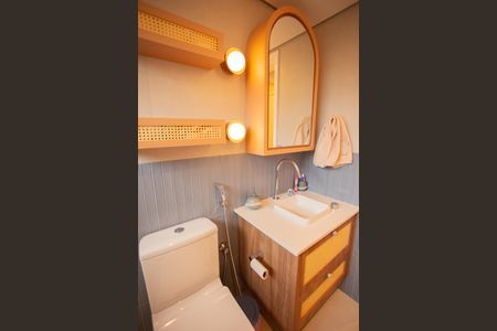 Apartamento à venda com 107m², 2 quartos e 2 vagasBANHEIRO DA SUÍTE 2