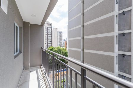 Varanda de apartamento à venda com 1 quarto, 31m² em Vila Olímpia, São Paulo