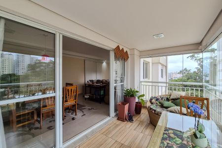 Varanda da Sala de apartamento à venda com 2 quartos, 107m² em Vila Lusitania, São Bernardo do Campo