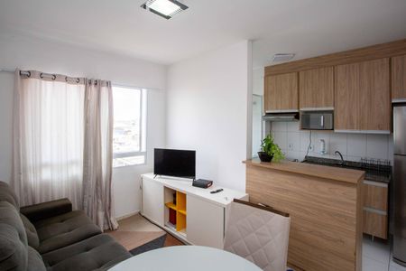 Apartamento à venda com 44m², 2 quartos e 1 vagaSala