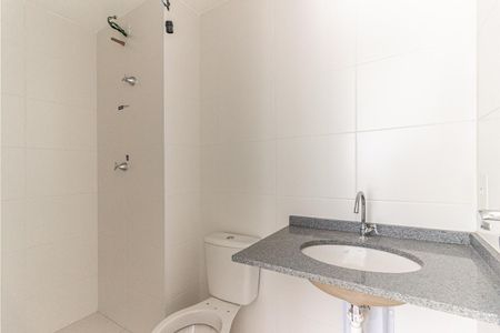 Apartamento para alugar com 30m², 1 quarto e sem vaga Apartamento para alugar com 30m², 1 quarto e sem vagaBanheiro da Suíte
