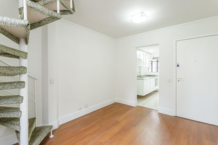 Sala de apartamento para alugar com 1 quarto, 40m² em Vila Olímpia, São Paulo