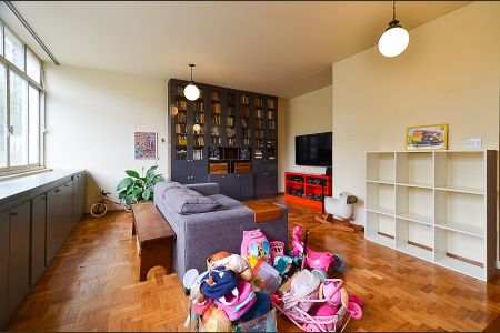 Sala Ambientes de apartamento à venda com 4 quartos, 115m² em Santo Antônio, Belo Horizonte