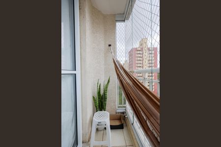 Varanda da Sala de apartamento à venda com 2 quartos, 52m² em Jardim Umarizal, São Paulo