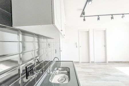 Apartamento para alugar com 34m², 2 quartos e sem vaga Apartamento para alugar com 34m², 2 quartos e sem vagaCozinha e Área de Serviço