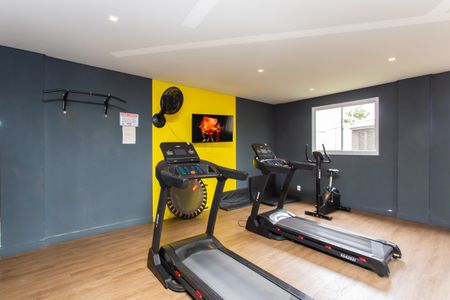 Apartamento para alugar com 42m², 2 quartos e sem vaga Apartamento para alugar com 42m², 2 quartos e sem vagaÁrea comum - Academia