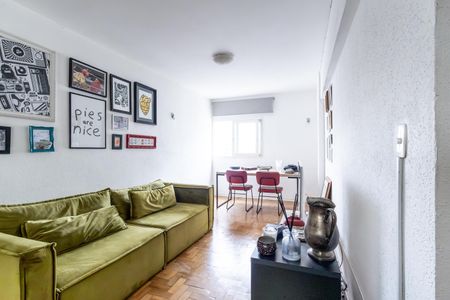 Sala de apartamento para alugar com 1 quarto, 70m² em Santa Cecilia, São Paulo
