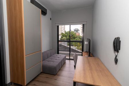 Sala de apartamento para alugar com 1 quarto, 27m² em Perdizes, São Paulo