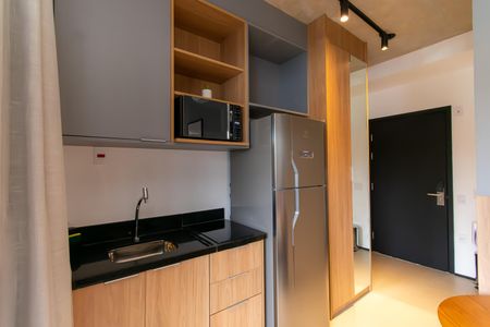Studio para alugar com 20m², 1 quarto e sem vaga Studio para alugar com 20m², 1 quarto e sem vagaCozinha