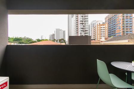 Varanda de kitnet/studio para alugar com 1 quarto, 20m² em Santo Amaro, São Paulo