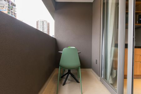 Studio para alugar com 20m², 1 quarto e sem vagaVaranda