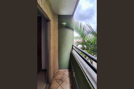 Varanda da Sala de apartamento à venda com 2 quartos, 57m² em Santa Terezinha, São Bernardo do Campo