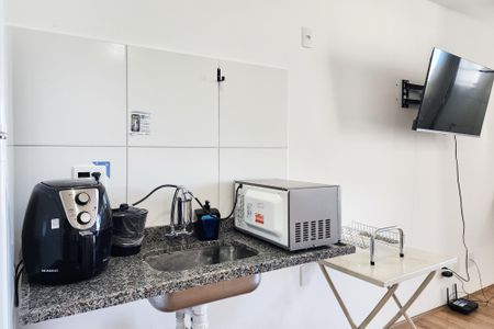 Studio para alugar com 36m², 1 quarto e sem vagaCozinha 