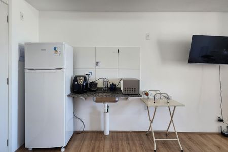 Studio para alugar com 36m², 1 quarto e sem vagaCozinha 