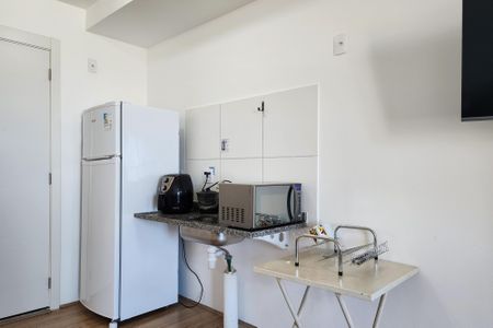Studio para alugar com 36m², 1 quarto e sem vagaCozinha 