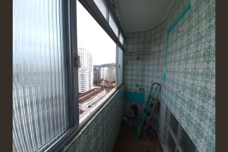 Área de Serviço de apartamento para alugar com 1 quarto, 40m² em Itararé, São Vicente