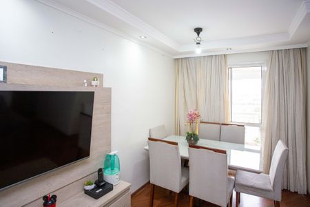 Sala de apartamento à venda com 2 quartos, 63m² em Piraporinha, Diadema