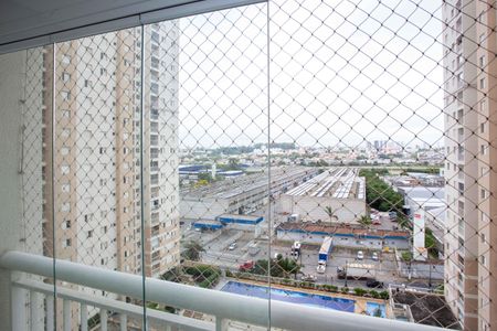 Varanda da Sala de apartamento à venda com 2 quartos, 63m² em Piraporinha, Diadema