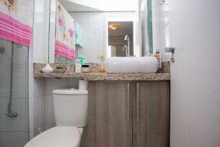 Apartamento à venda com 63m², 3 quartos e 1 vagaBanheiro da Suíte