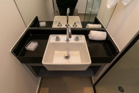 Studio para alugar com 27m², 1 quarto e sem vagaBanheiro