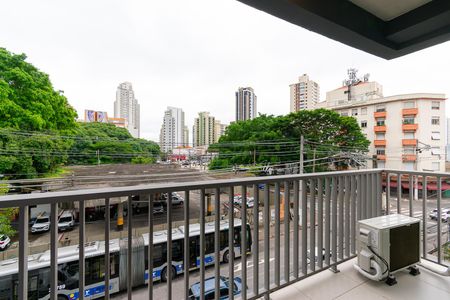 Varanda de kitnet/studio para alugar com 1 quarto, 27m² em Vila Mariana, São Paulo