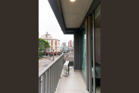 Varanda de kitnet/studio para alugar com 1 quarto, 27m² em Vila Mariana, São Paulo