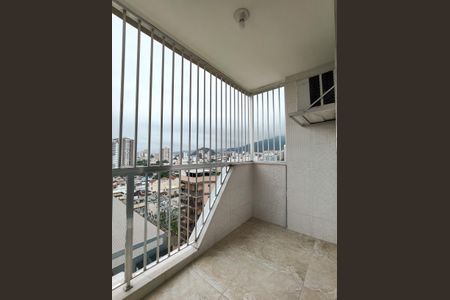 Varanda da Sala de apartamento para alugar com 3 quartos, 91m² em Maracanã, Rio de Janeiro