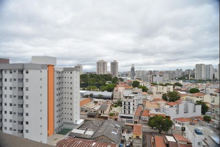 Varanda da Sala de apartamento à venda com 1 quarto, 56m² em Parque das Nações, Santo André