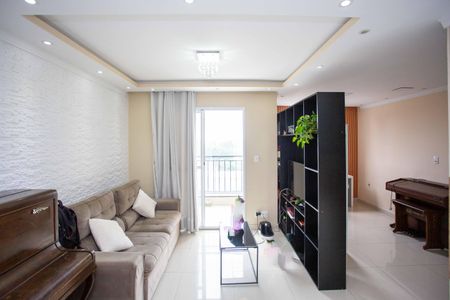 Sala de TV de apartamento à venda com 2 quartos, 67m² em Conceição, Diadema
