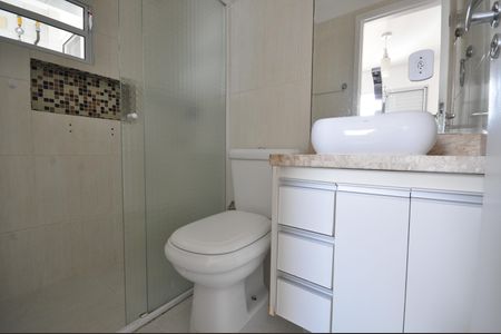 Apartamento à venda com 67m², 3 quartos e 1 vagaBanheiro do Quarto Suíte