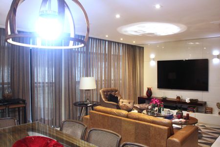 Sala de apartamento para alugar com 3 quartos, 340m² em Vila Matias, Santos