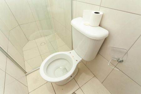 Banheiro de casa para alugar com 1 quarto, 40m² em Vila Joaniza, São Paulo