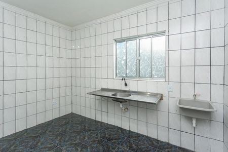 Cozinha de casa para alugar com 1 quarto, 40m² em Vila Joaniza, São Paulo