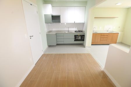 Sala /  Cozinha de apartamento para alugar com 2 quartos, 50m² em Floresta, São José dos Campos